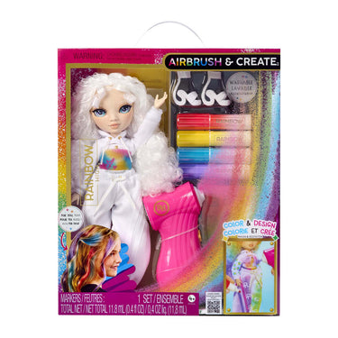 Rainbow high air brush create modepop - green eyes