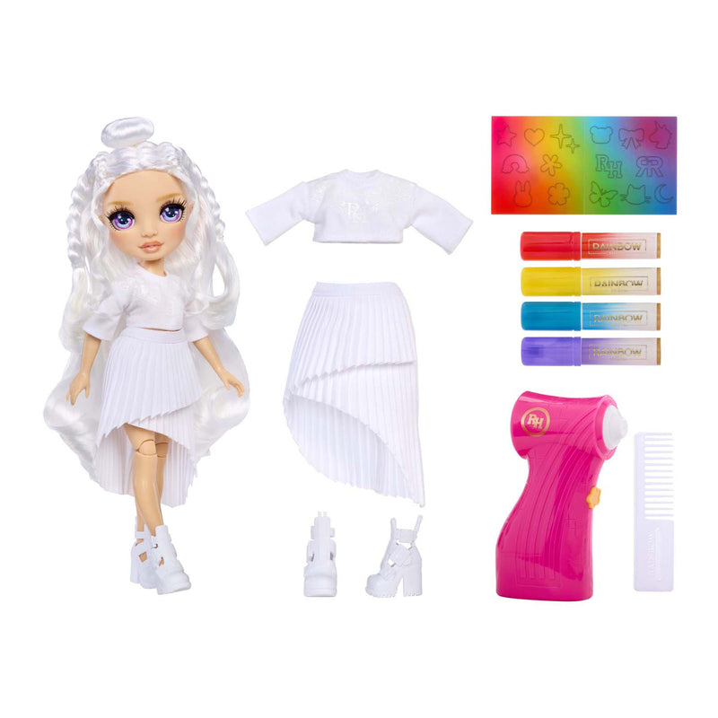 Load image into Gallery viewer, Mga entertainment rainbow high air brush create modepop - purple eyes
