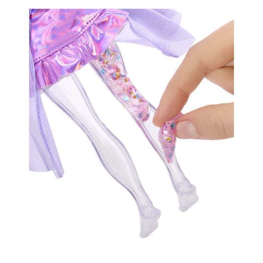 Rainbow high shimmers met slijm-modepop - violet (paars)