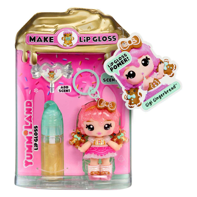 Load image into Gallery viewer, Yummiland pop - gigi gingerbread met lipgloss set
