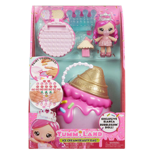 Mga entertainment beauty bag speelset + lip gloss pop - ice cream beauty bag