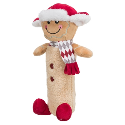 Load image into Gallery viewer, Trixie xmas peperkoekman met fles pluche
