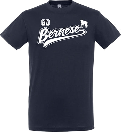 Load image into Gallery viewer, T-shirt go bernese navy
