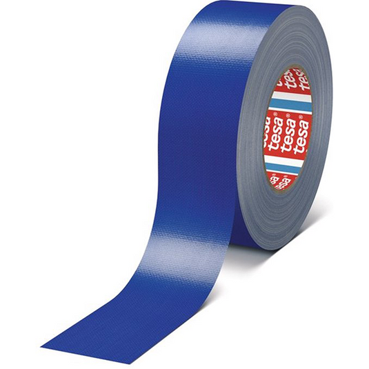Tesa professional tesa 04688 textieltape - standaard - blauw - 50mm x 25m