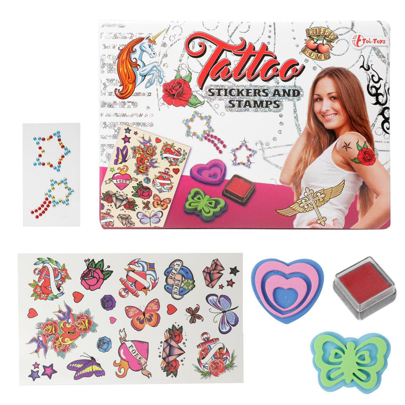 Load image into Gallery viewer, Toi-toys toi toys tattoo tattoo sticker set
