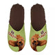 Pantoffel go crazy groen bruin