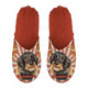 Pantoffel dachshund teckel oranje