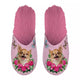 Pantoffel chihuahua roze