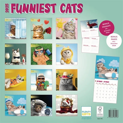 Load image into Gallery viewer, Kalender funniest cats 2025
