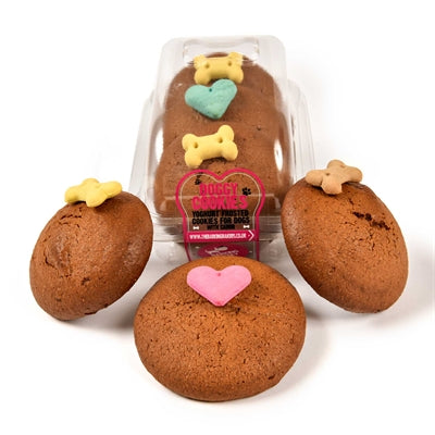 Load image into Gallery viewer, The barking bakery mini iced woofins trio assorti
