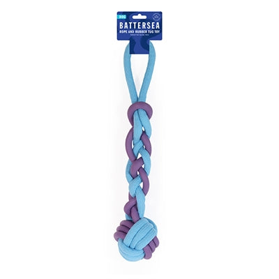 Load image into Gallery viewer, Battersea touw rubber tug blauw
