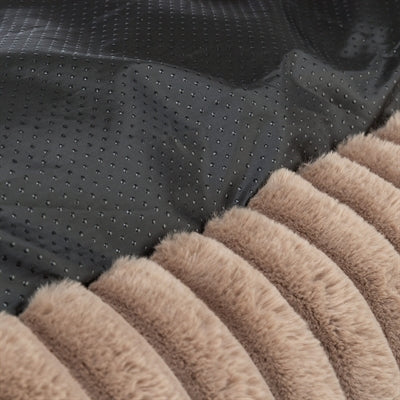 Trixie hondenmand lonni ribfluweel hoekig lichtbruin