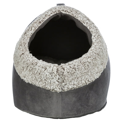 Load image into Gallery viewer, Trixie kattenmand iglo calida warmtereflecterend grijs-wit zwart
