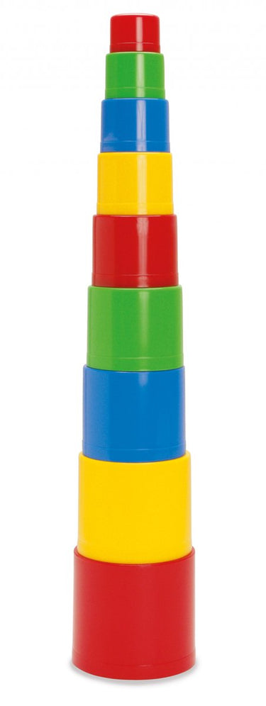 Dantoy - play cups in net (5417) (engros)