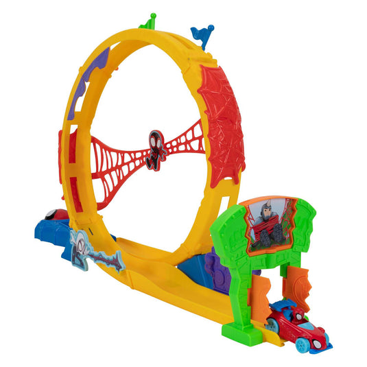 Jazwares spidey amazing metalen super loop racebaan