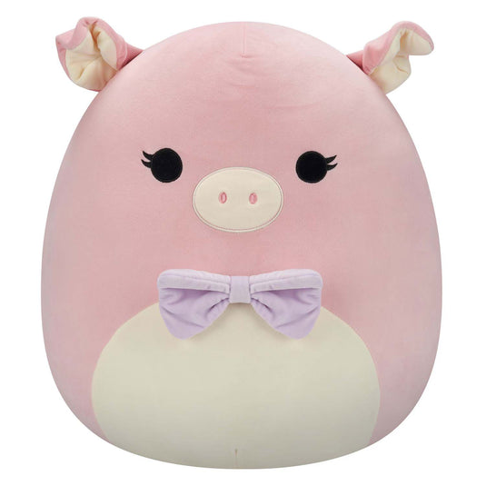 Squishmallows knuffel pluche - hetty roze big, 50cm