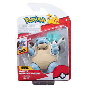 Jazwares pokémon battle feature speelfiguur - blastoise 11 cm