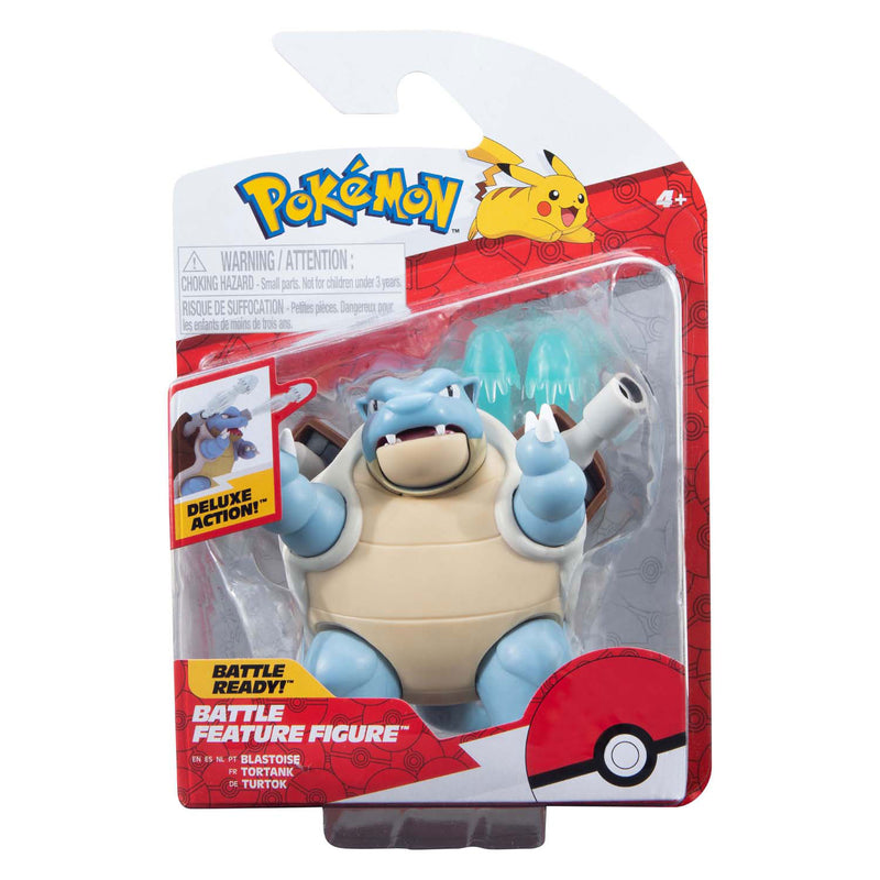 Load image into Gallery viewer, Jazwares pokémon battle feature speelfiguur - blastoise 11 cm
