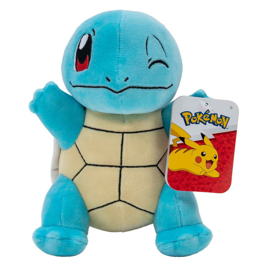 Jazwares pokémon knuffel pluche squirtle, 20cm