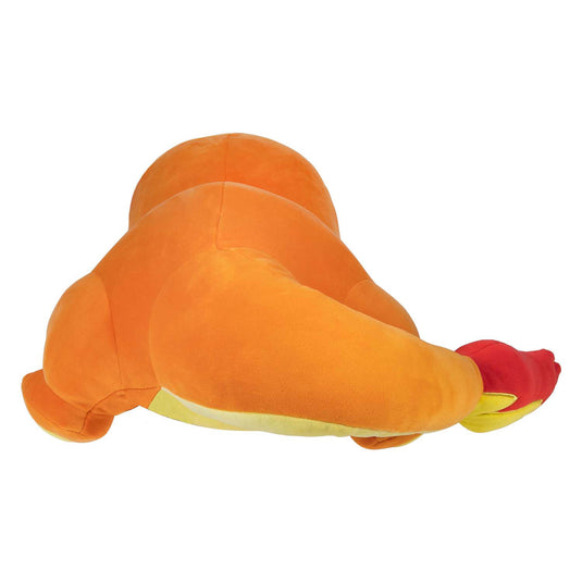 Jazwares pokémon slapende knuffel pluche charmander, 45cm