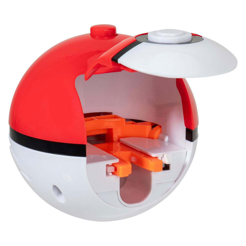 Load image into Gallery viewer, Jazwares pokémon battle spinner game - eevee pokéball

