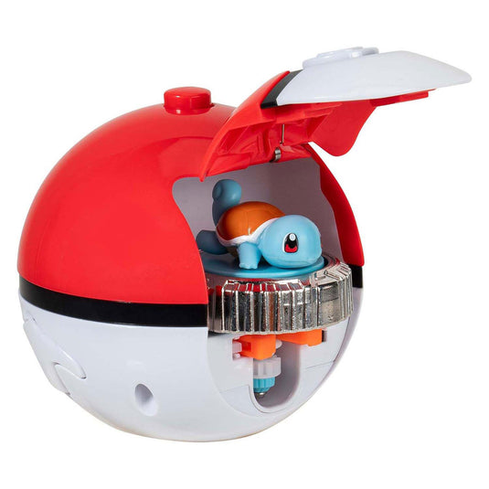 Jazwares pokémon battle spinner game - squirtle pokéball
