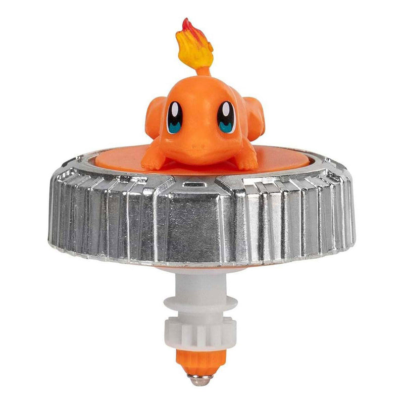 Load image into Gallery viewer, Jazwares pokémon battle spinner game - charmander pokéball
