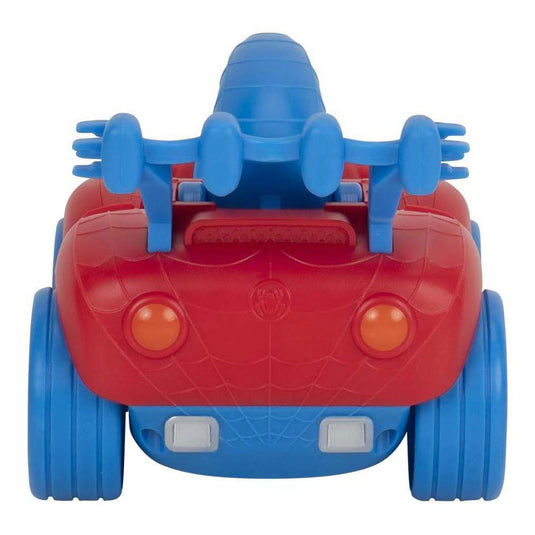 Jazwares spidey and amazing friends - spidey-rex racevoertuig