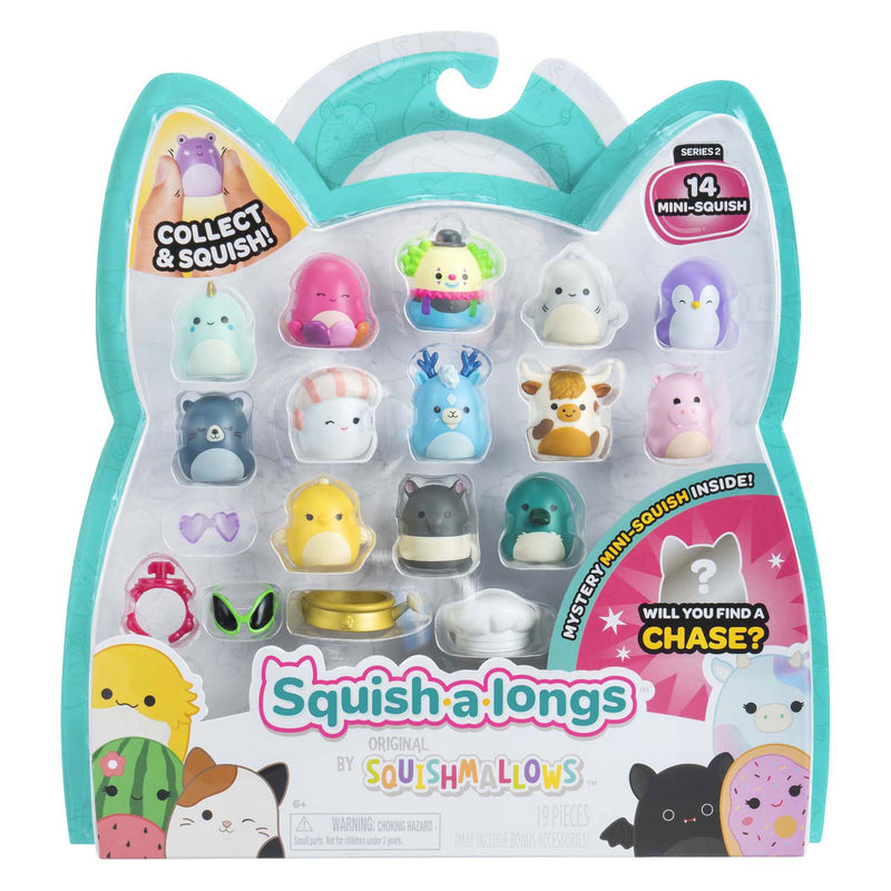 Load image into Gallery viewer, Squishmallows - squish-a-longs speelfiguren, 14dlg.
