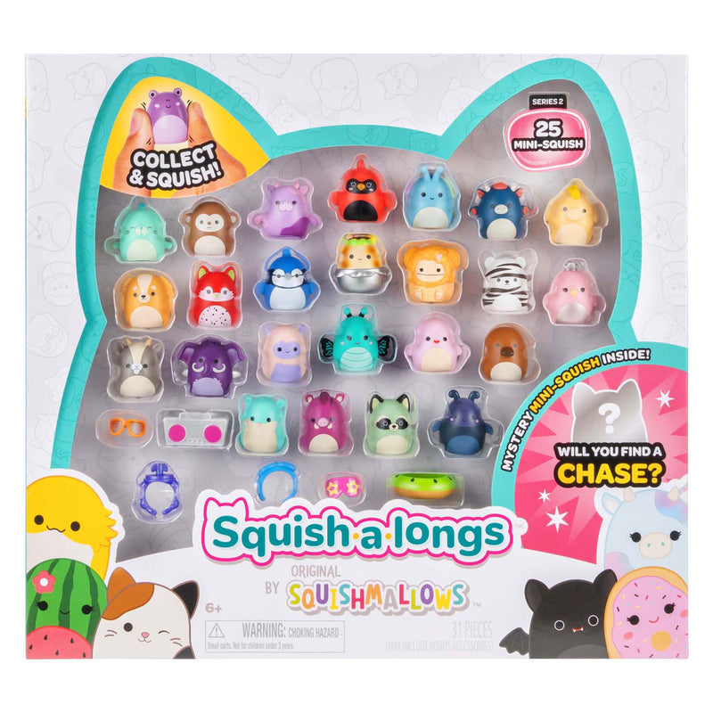 Load image into Gallery viewer, Squishmallows - squish-a-longs speelfiguren, 25dlg.

