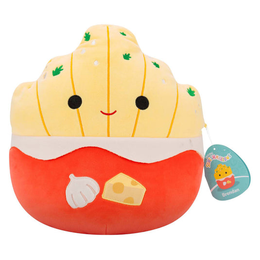 Squishmallows knuffel pluche - knoflook parmezaan frietjes, 30cm
