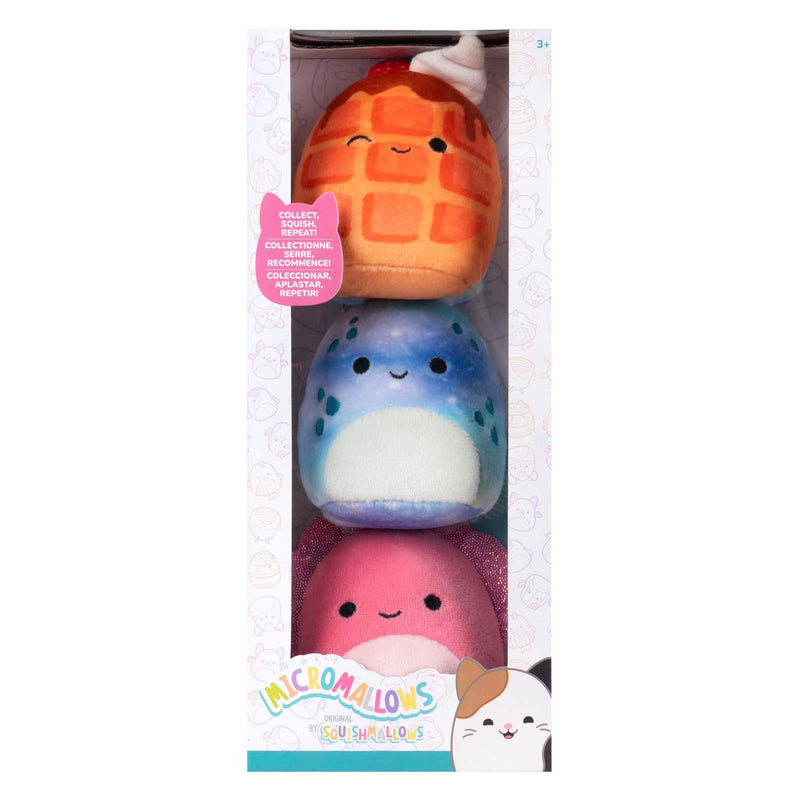 Load image into Gallery viewer, Jazwares squishmallows knuffel pluche - micromallows auggie, weaver, zinx - 3dlg.
