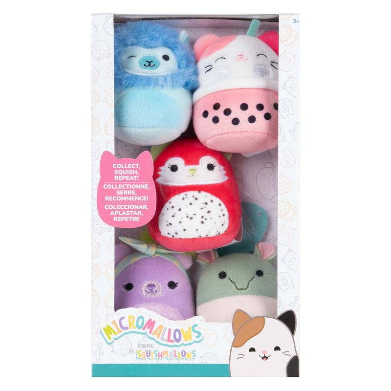 Load image into Gallery viewer, Jazwares squishmallows knuffel pluche - micromallows silvy, rozen, aarin, roxy, gerald - 5dlg.
