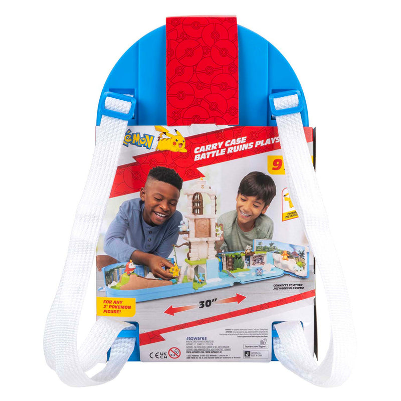 Load image into Gallery viewer, Jazwares pokémon carry case battle ruins speelset
