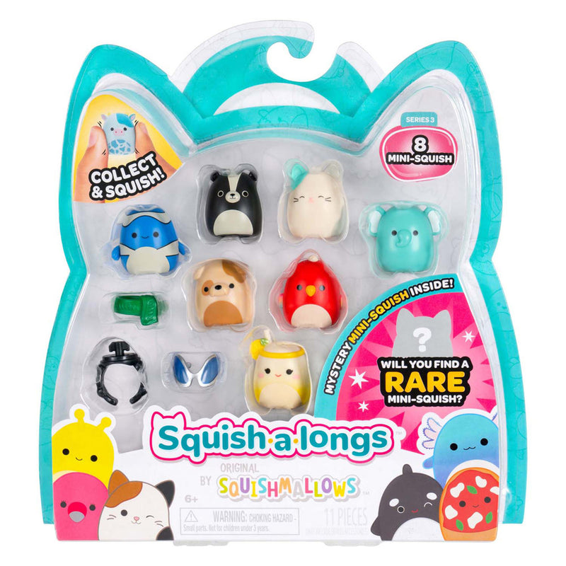 Load image into Gallery viewer, Jazwares squishmallows - squish-a-longs speelfiguren style 4 - 8dlg.
