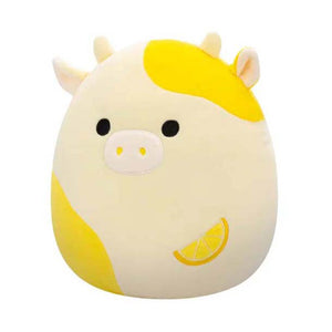 Jazwares squishmallows knuffel pluche - dagmar the lemon cow - 30cm