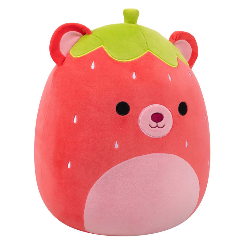 Load image into Gallery viewer, Jazwares squishmallows knuffel pluche - romeo the red bear strawberry - 40cm
