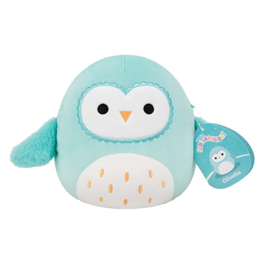 Jazwares squishmallows knuffel pluche - olivette the barn owl - 19cm