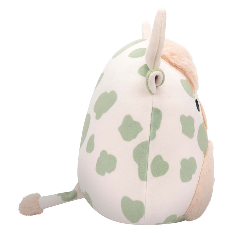 Load image into Gallery viewer, Jazwares squishmallows knuffel pluche - celestino the sage green spotted highland cow - 19cm
