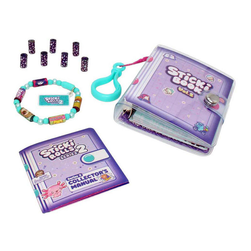 Load image into Gallery viewer, Sticki rolls stickerboek wave 2 - stickerboek voor kinderen - verzamelen.
