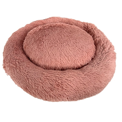 Load image into Gallery viewer, Sazzz hondenmand fluffy oudroze
