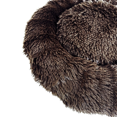 Load image into Gallery viewer, Sazzz hondenmand fluffy bruin
