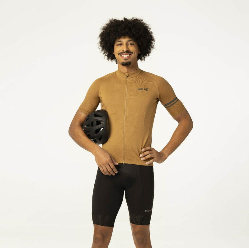 Afbeelding laden in galerijviewer, Agu core fietsshirt ss essential heren armagnac
