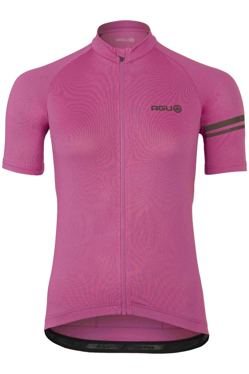 Afbeelding laden in galerijviewer, Core fietsshirt ss essential dames electric fuchsia

