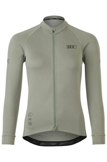 Klassiek fietsshirt lange mouwen six6 dames