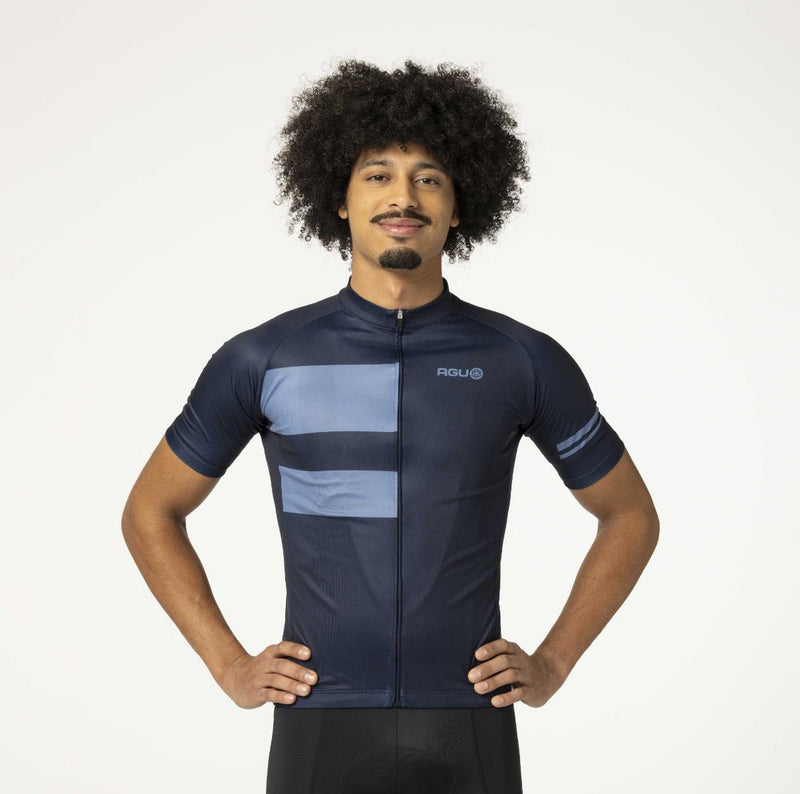 Afbeelding laden in galerijviewer, Stripes fietsshirt essential heren
