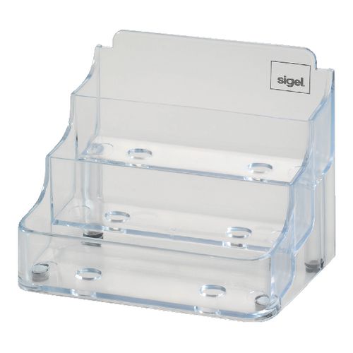 Sigel visitekaarthouder va130 glashelder