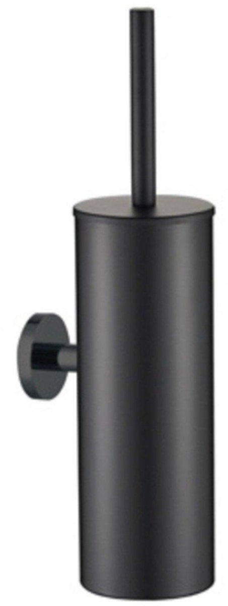 Plieger vigo toiletborstelhouder – wandbevestiging – 38 cm – 10 jaar garantie – mat zwart