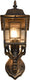 Trio volturno - wandlamp - antieke roest - excl. 1x e27 4w - buitenverlichting - ip23