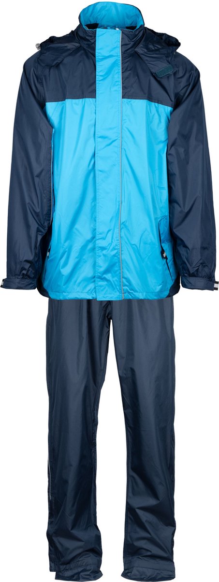Ralka regenpak - intensive - marine azuurblauw - xl